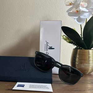 Johnnie-O Black Unisex Malibu Sunglasses With Case & Box NEW!!!😎-Many Available
